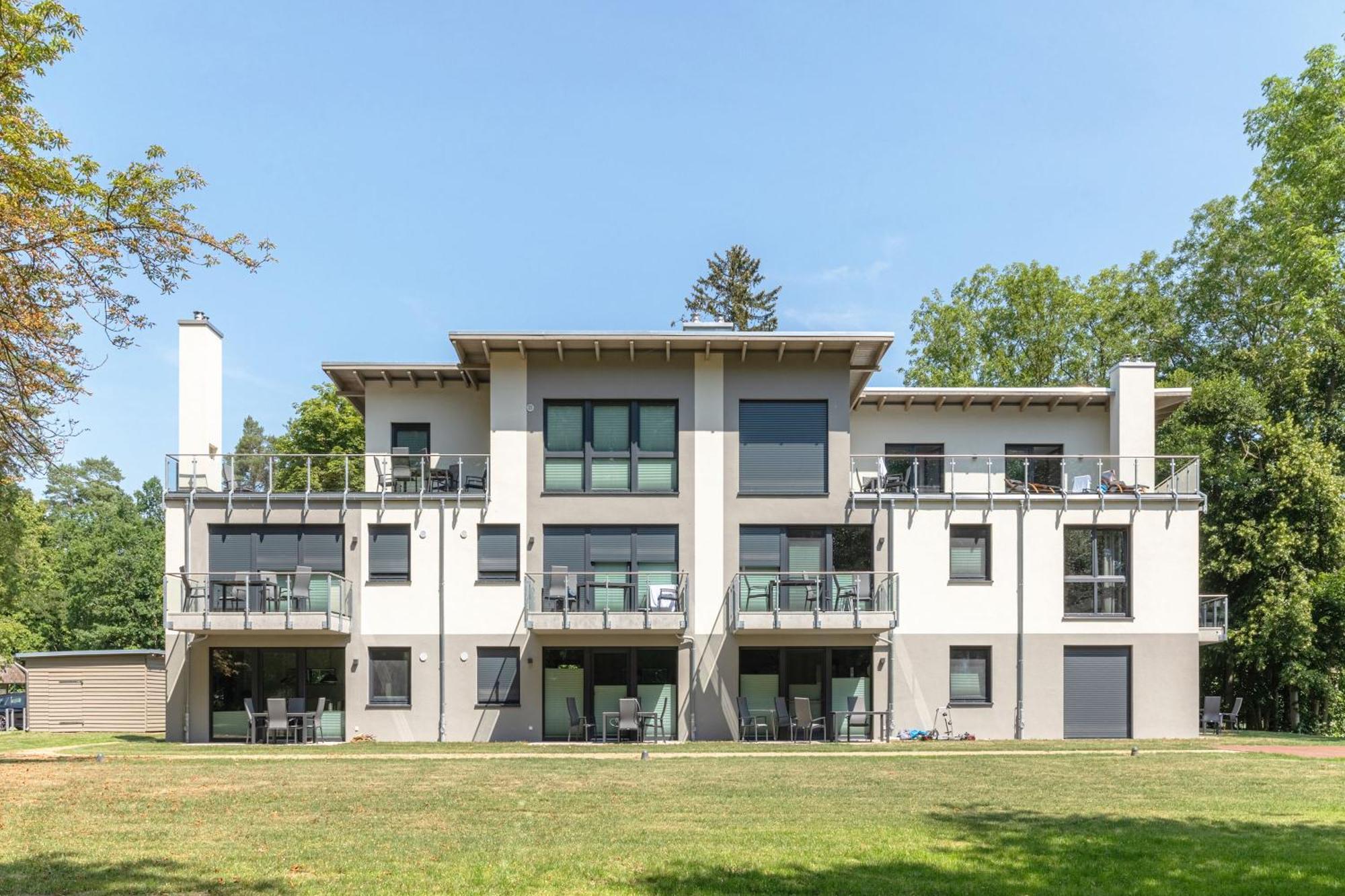 Gluecksraum - Modernes Apartment Mit Panoramablick, Kamin & Wohlfuehlambiente 克拉科夫西 外观 照片